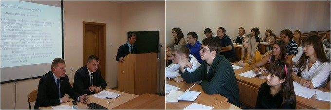 Молодые юристы Орловщины осуществляли наблюдение за ходом голосования и подсчетом голосов избирателей в единый день голосования 14 сентября 2014 года